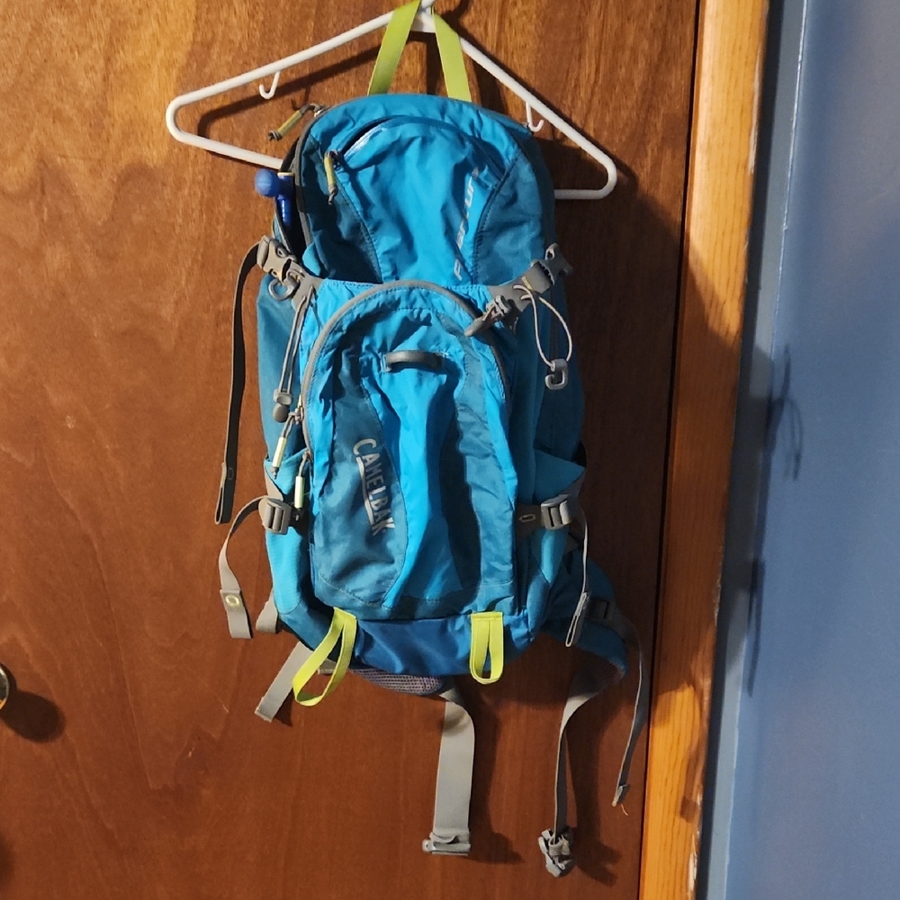 CamelBak Teal and Gray Hydration Pack